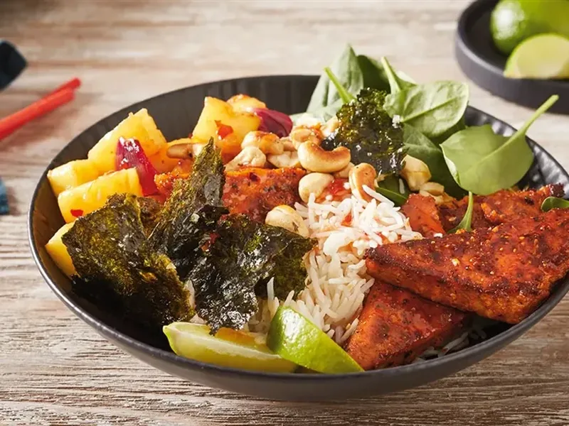 Japanese-Style Vegetarian Buddha Bowl