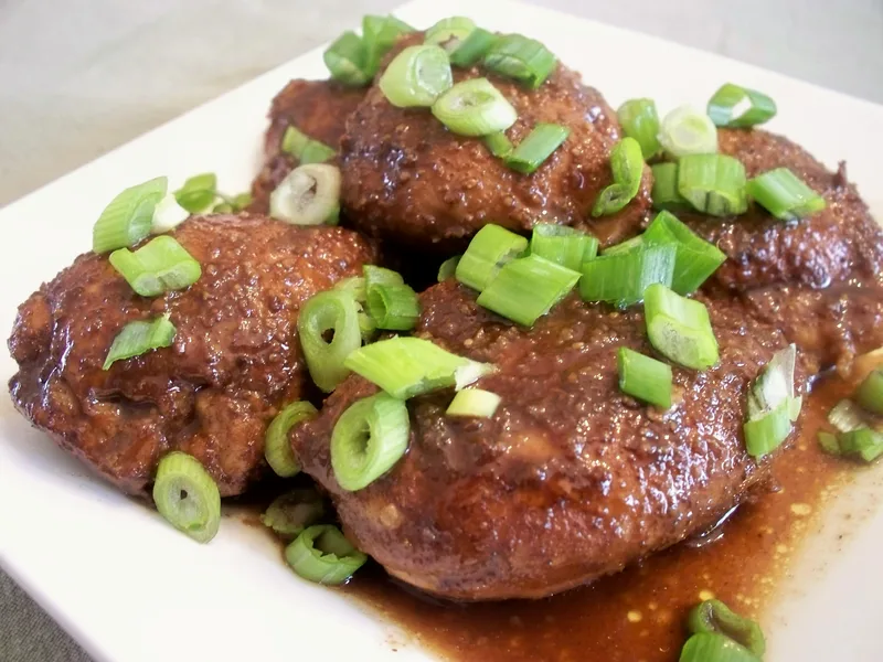 Golden Five Spice Roasted Chicken Thighs and Drumsticks