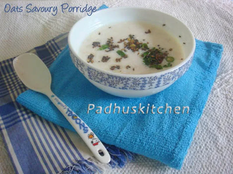 Savory Oat Porridge with Buttermilk and Tempering