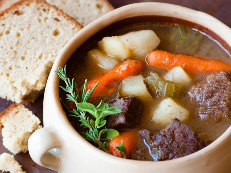 Slow Cooker Beef Stew, Gluten-Free Dairy-Free