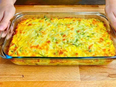 Turmeric Zucchini Flan with Cheese