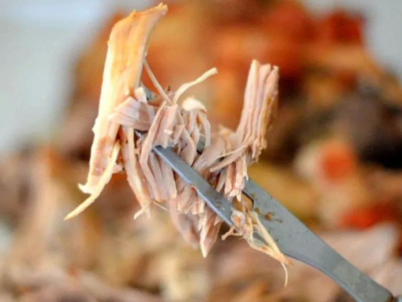 Slow Cooker Cuban Mojo Pulled Pork with Fire-Roasted Tomatoes