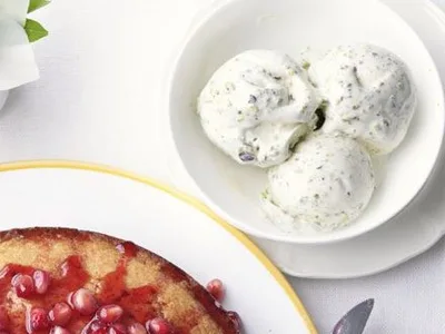 Cheat's Pistachio Ice Cream