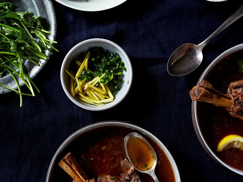 Pakistani Nihari - Slow-Cooked Spiced Lamb Shank Stew