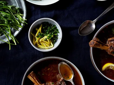 Pakistani Nihari - Slow-Cooked Spiced Lamb Shank Stew