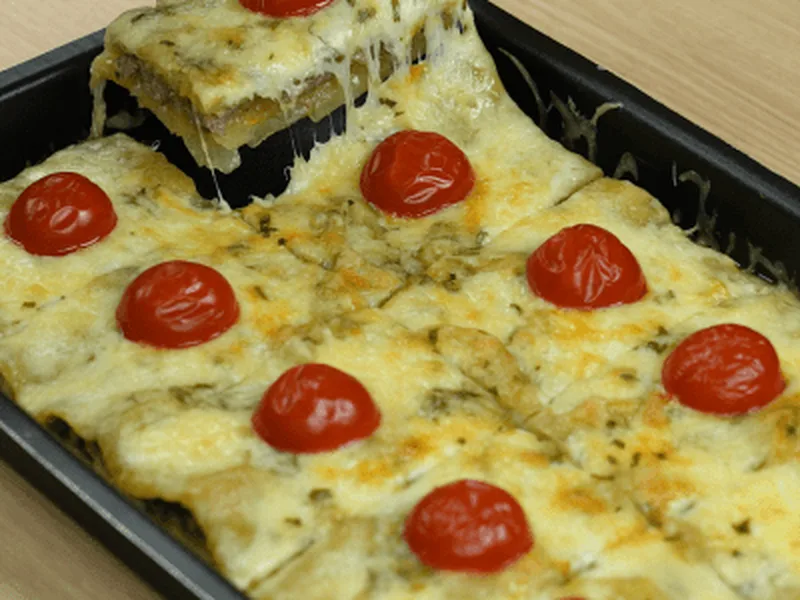 Baked Potato and Ground Beef Casserole