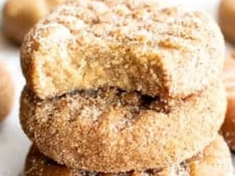 5-Ingredient No-Bake Vegan Snickerdoodle Cookies