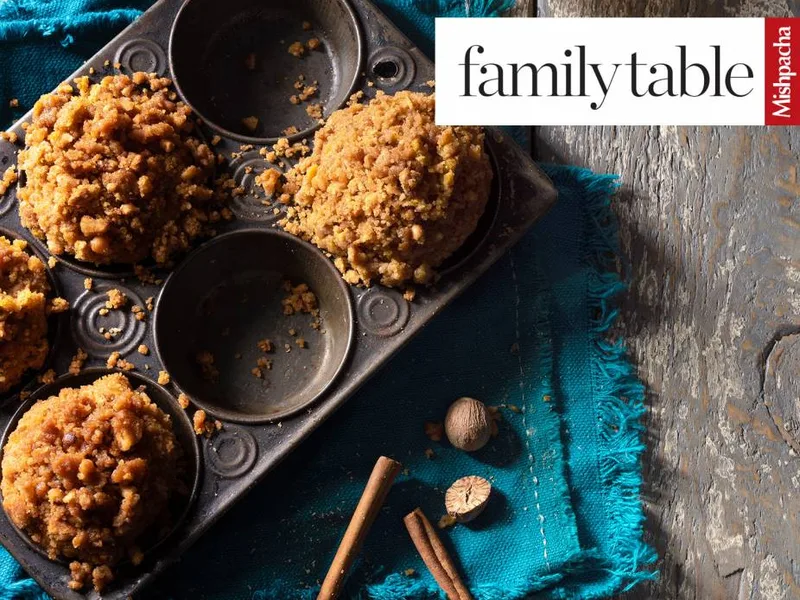 Orange Pumpkin Streusel Muffins with Whole Wheat Pastry Flour