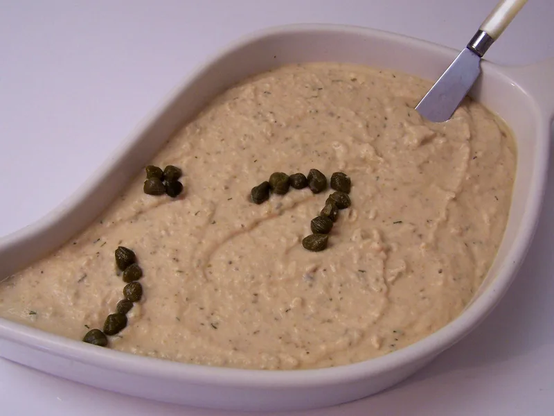 Salmon Mousse With Capers and Lemon