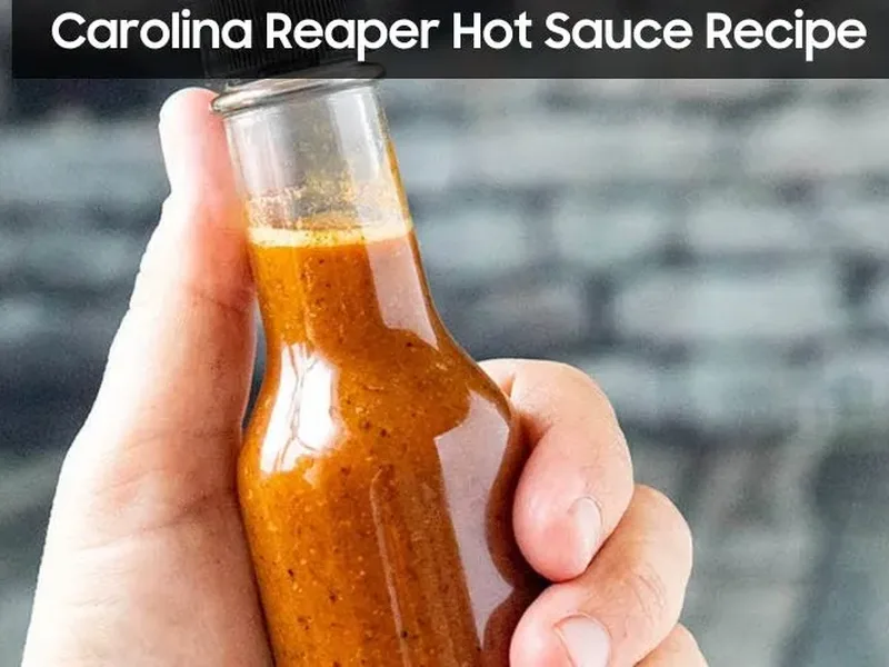 Carolina Reaper Hot Sauce with Roasted Garlic