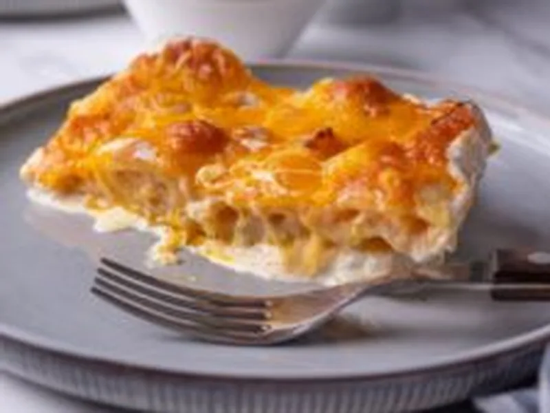 Cheesy Prosciutto Pierogi Casserole in Under 30 Minutes