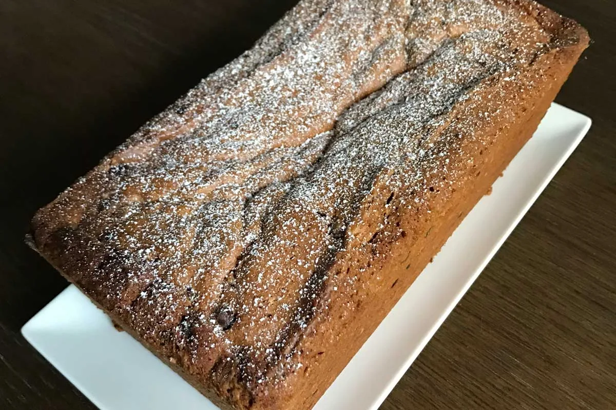 Orange Supreme Cake Mix Pound Cake with Chocolate Chips | EasyCook