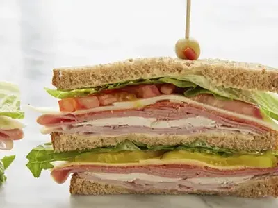 Make-Ahead Dagwood Multi-Meat Club Sandwiches