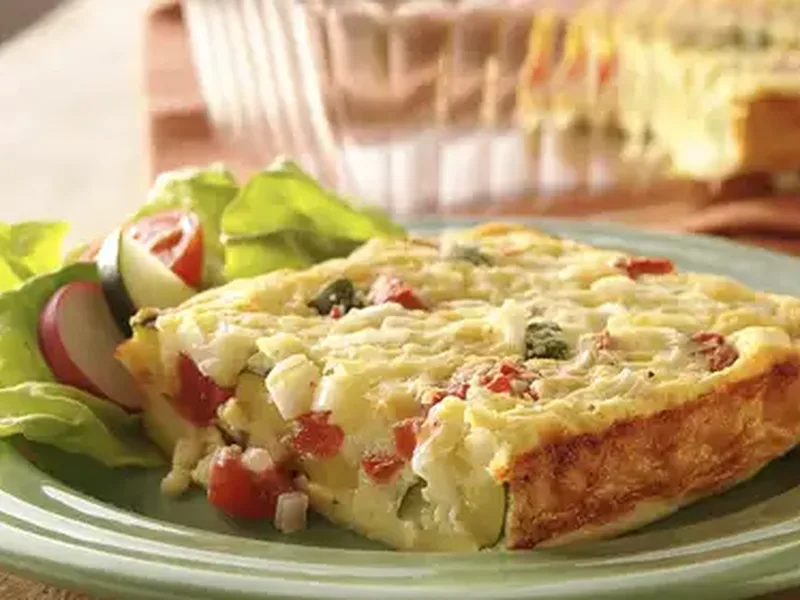 Easy Garden Vegetable Bake for Two