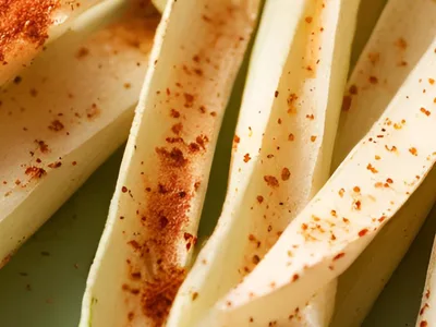 Spicy Lime Jicama Sticks with Fresh Cilantro