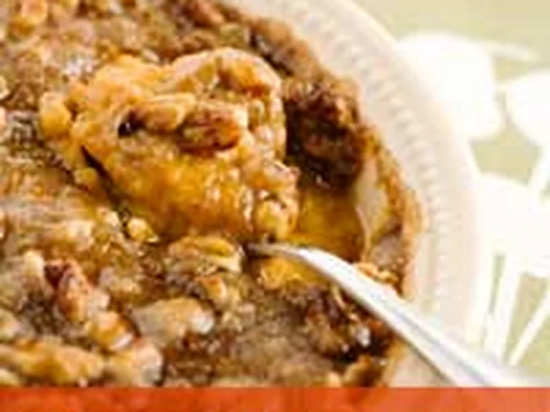 Bobby's Lighter Sweet Potato Bake with Pecan Topping