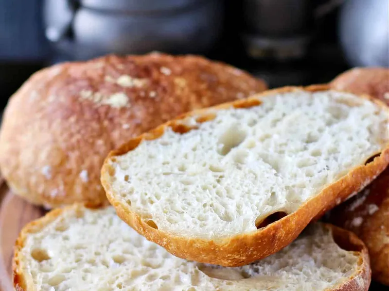 Pan de Cristal: Crispy Glass Bread with Open Crumb