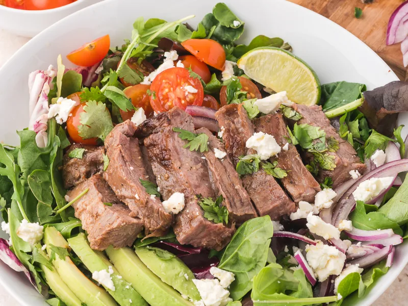 Air Fryer Carne Asada with Citrus Garlic Marinade