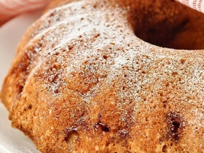 Weight Watchers Apple Cake with Applesauce and Egg Whites