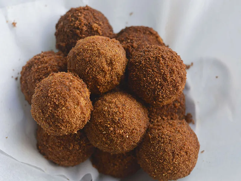 Baked Gingerbread Donut Holes with Almond and Cassava Flour