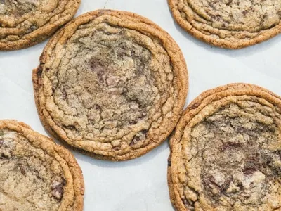 Pan-Banging Espresso Chocolate Cookies