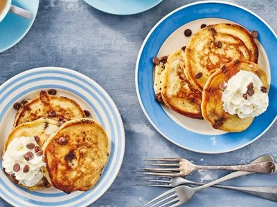 Chocolate Chip Pancakes with Self-Raising Flour