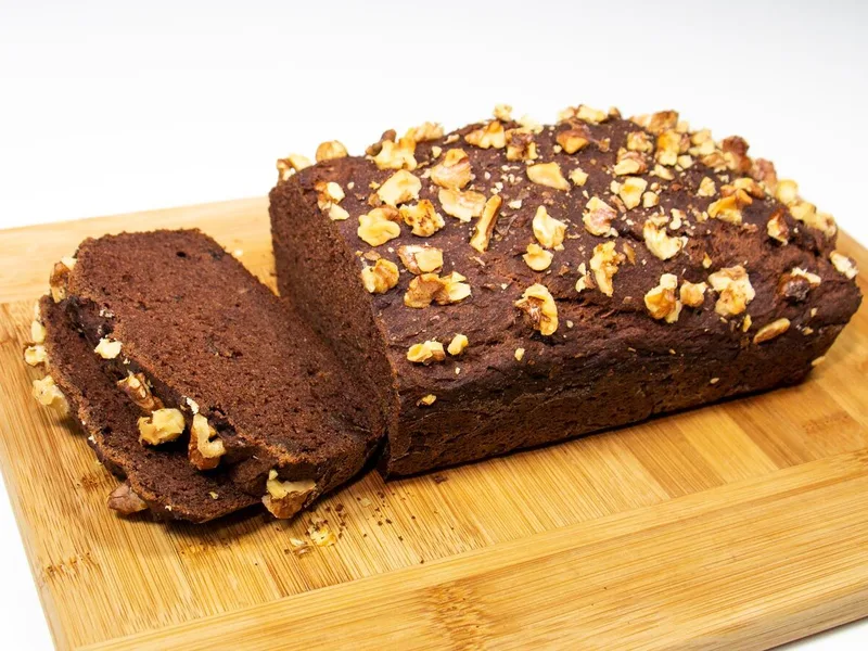 Gluten-Free Double Chocolate Banana Bread with Chocolate Chips