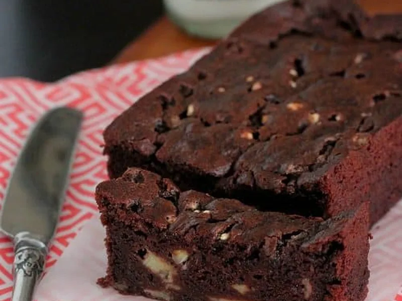Double Chocolate Banana Bread with Marshmallow Bits