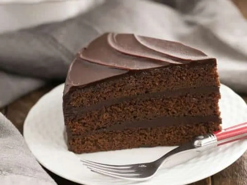 Triple-Layer Cocoa Cake with Espresso Frosting