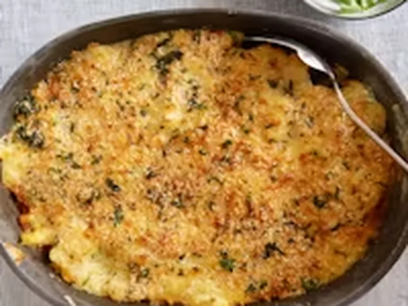 Shepherd's Pie with Lamb-Veal and Parmesan Crust
