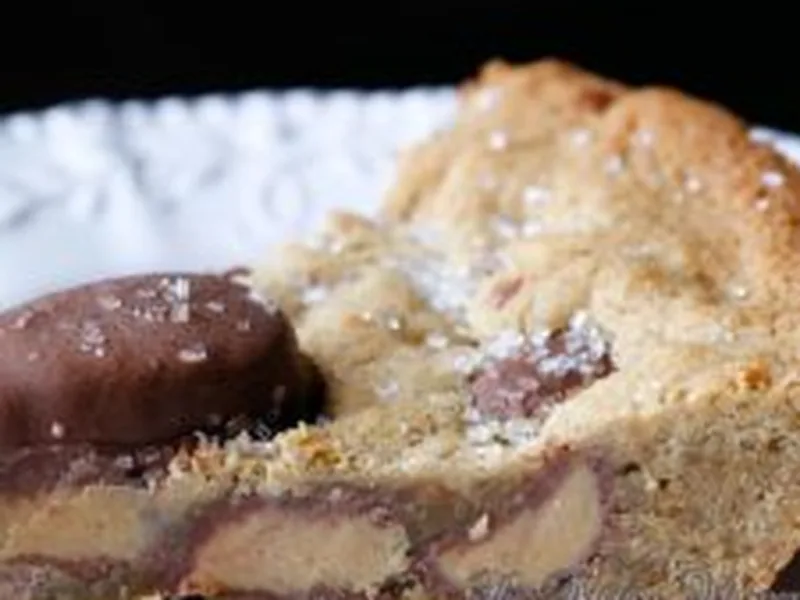 Cookie Butter Candy Pie with Reese's Easter Eggs