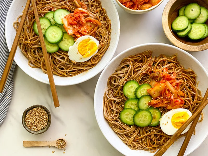 Bibim Guksu: Korean Cold Noodles