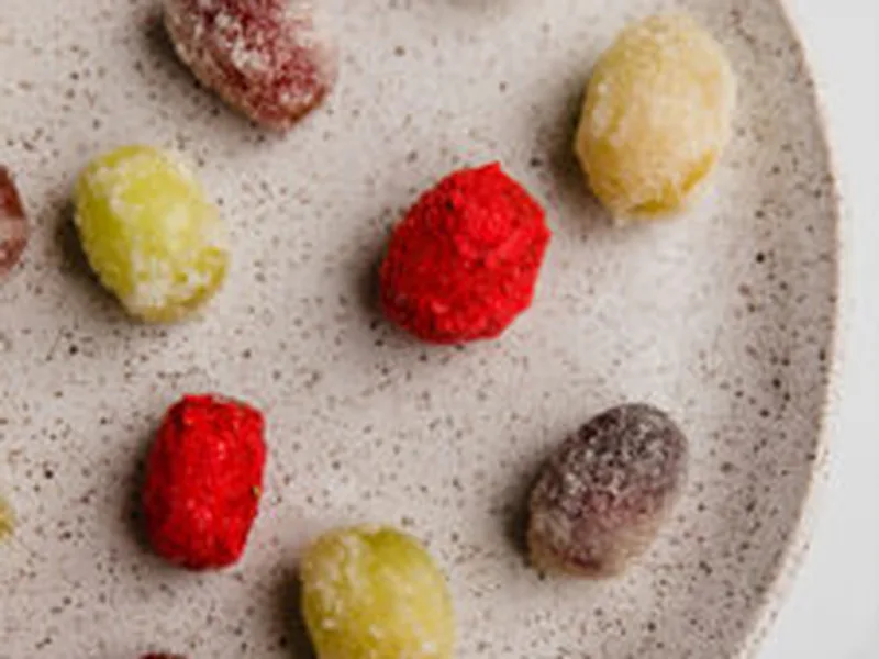 Sour Patch Kid Grapes: Tart Freeze-Dried Fruit