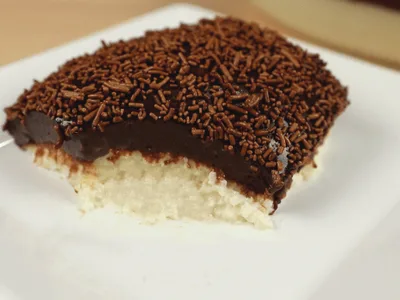 No-Bake Coconut Chocolate Layer Dessert