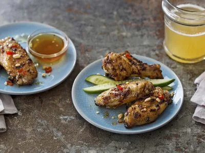 Sweet and Sour Rendang Chicken Wings