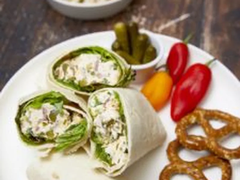Cheesy Bacon Pickle Wraps with Cream Cheese