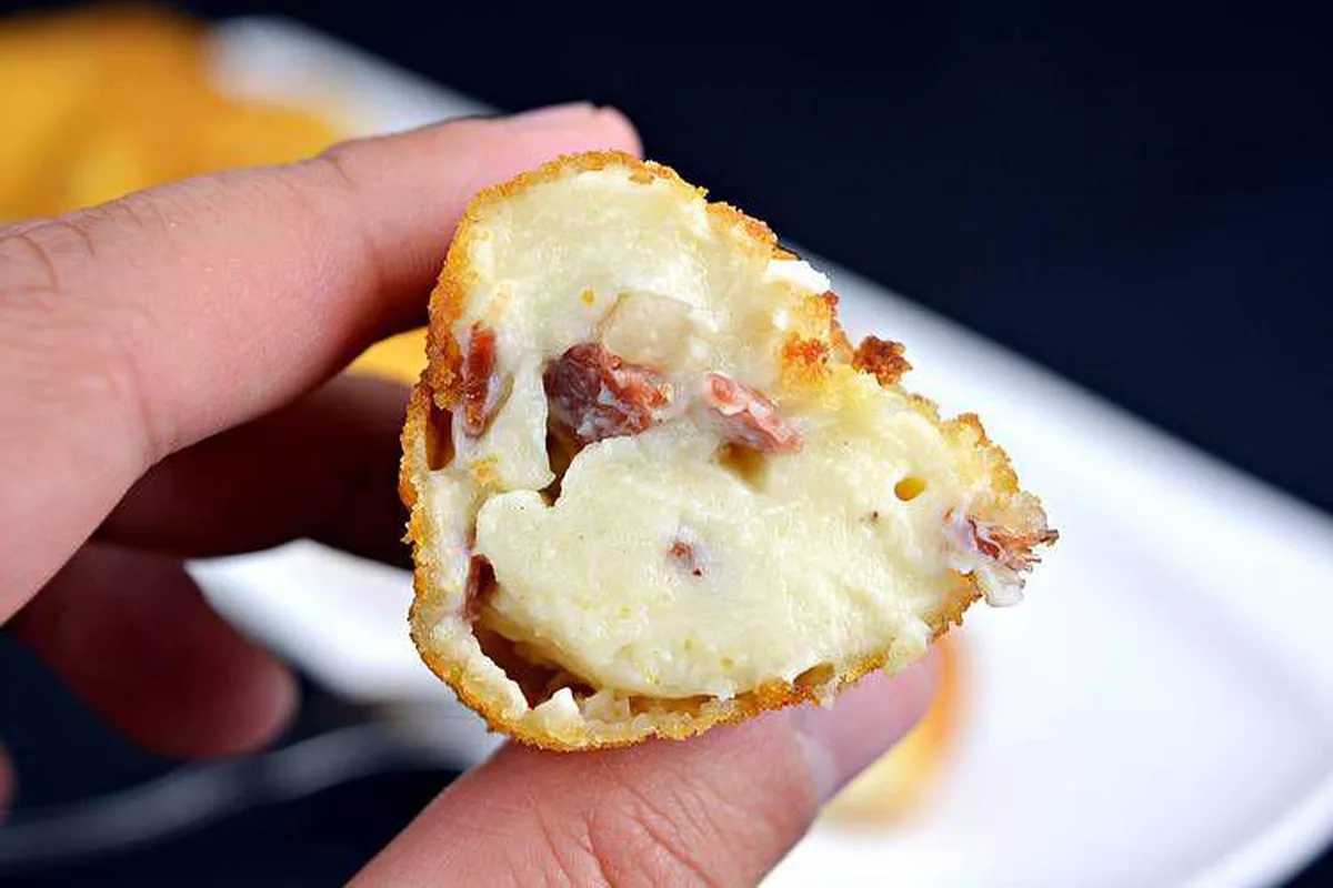 Creamy Ham and Cheese Croquettes with Serrano Ham | EasyCook
