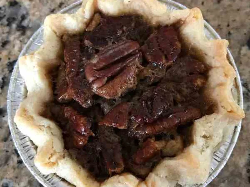 Mini Maple Pecan Pies with Buttery Pastry Crust