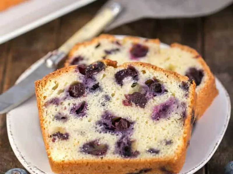 Lemon Blueberry Muffin Bread Recipe