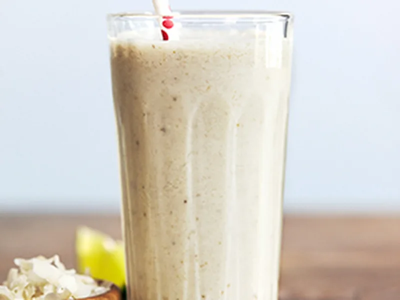 Coconut Lime Smoothie with Vanilla Shakeology
