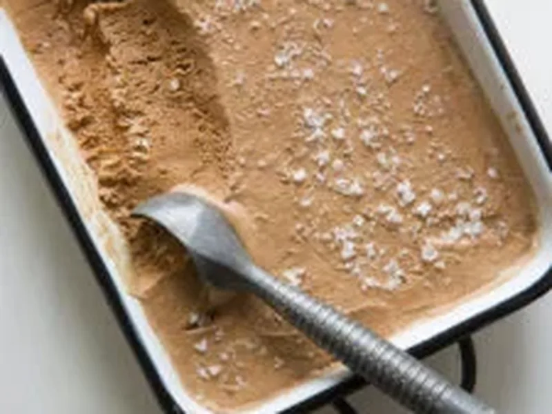 No-Churn Salted Chocolate Ice Cream
