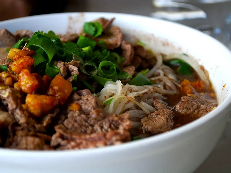 Grilled Flank Steak Ramen with Beer Lime Marinade