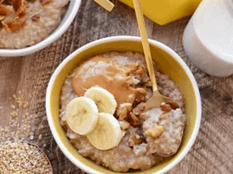 Slow Cooker Maple Cinnamon Steel Cut Oatmeal