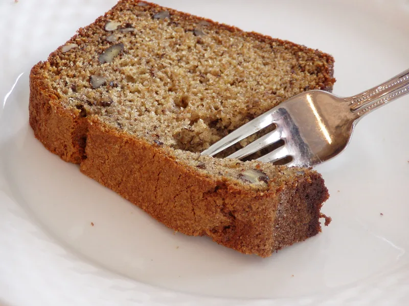 Cinnamon Sugar Banana Bread with Pecans