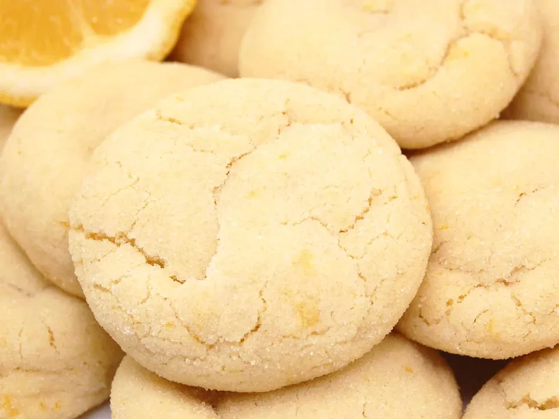 Soft Lemon Sugar Cookies with Fresh Zest and Juice