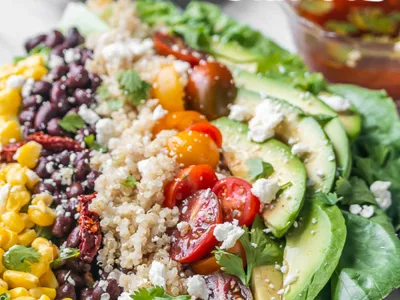 Black Bean Quinoa Salad with Texas Lime Vinaigrette