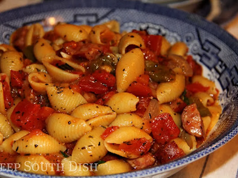 Cajun Pastalaya with Chicken and Smoked Sausage