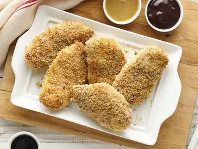 Cajun Oven-Fried Chicken with Panko Crust