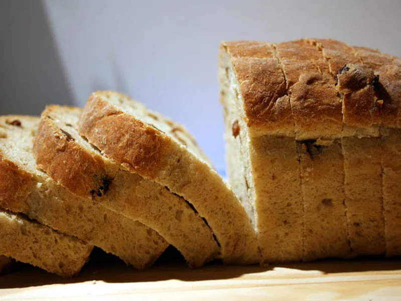 Cinnamon Raisin Bread Machine Loaf