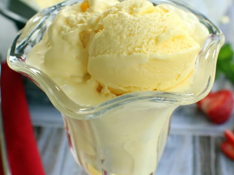 French Vanilla Frozen Custard with Real Vanilla Bean